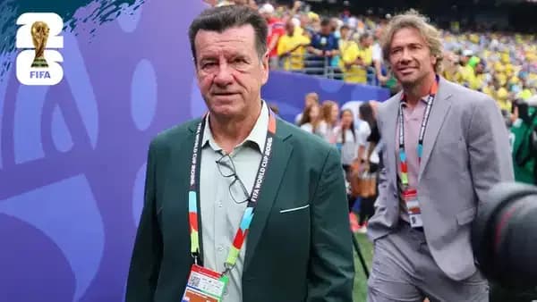 Carlos Dunga, 2026 Dünya Kupası öncesinde stat çevresinde görüntülendi