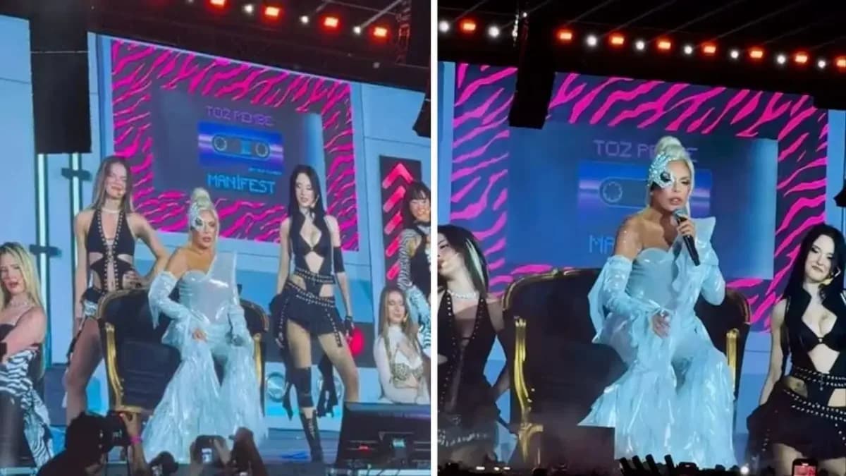 Manifest'in Yenikapı konserinde sürpriz konuk Ajda Pekkan oldu