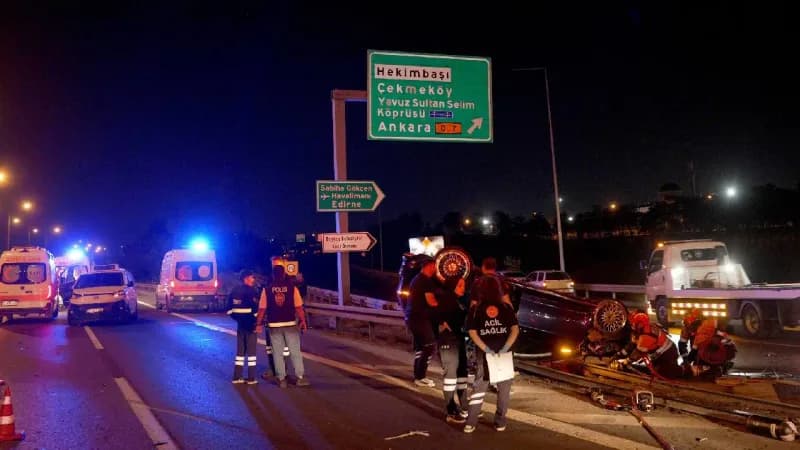Hekimbaşı yol ayrımındaki kazada sürücü öldü, 2 kişi yaralandı