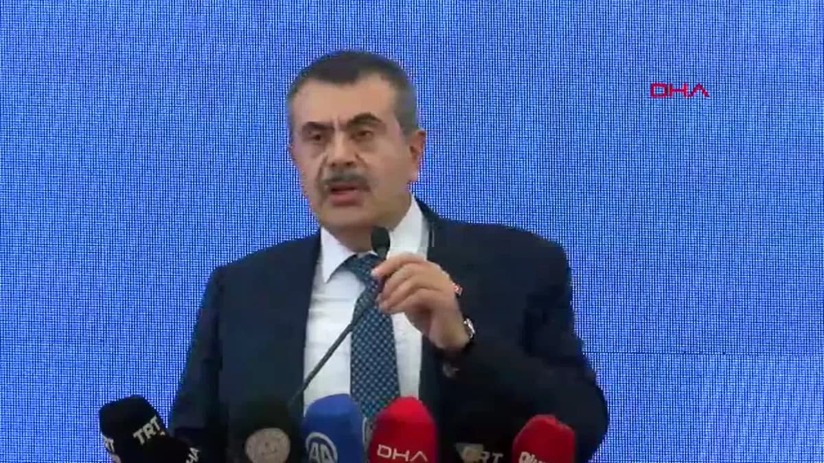 Bakan Tekin’den Eğitimde Reform Çabaları: Çocuklarımız Kendi Değerleriyle Büyüsün