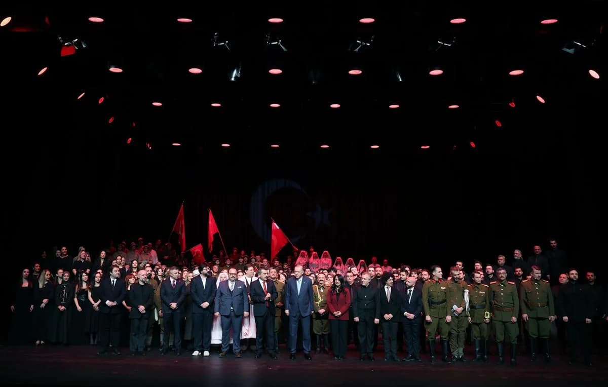 Cumhurbaşkanlığı Külliyesi’nde ‘Şüheda 1915’ Tiyatro Gösterimi