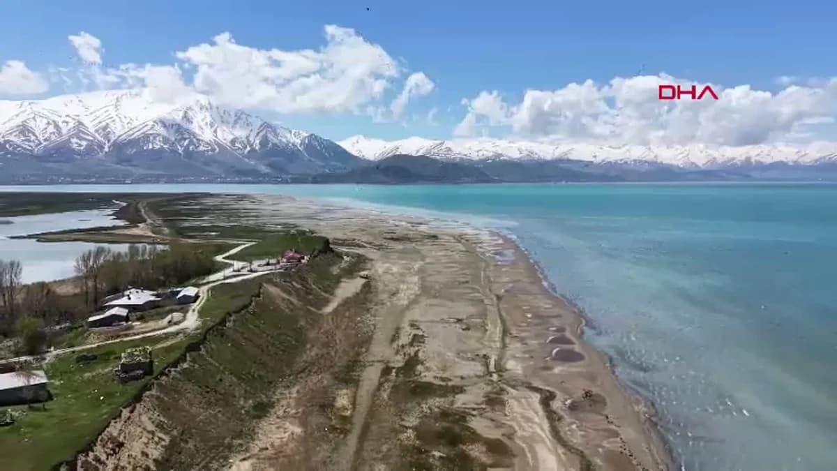 Van’da Yağışlar Umut Oldu Ama Van Gölü İçin Yeterli Olmadı