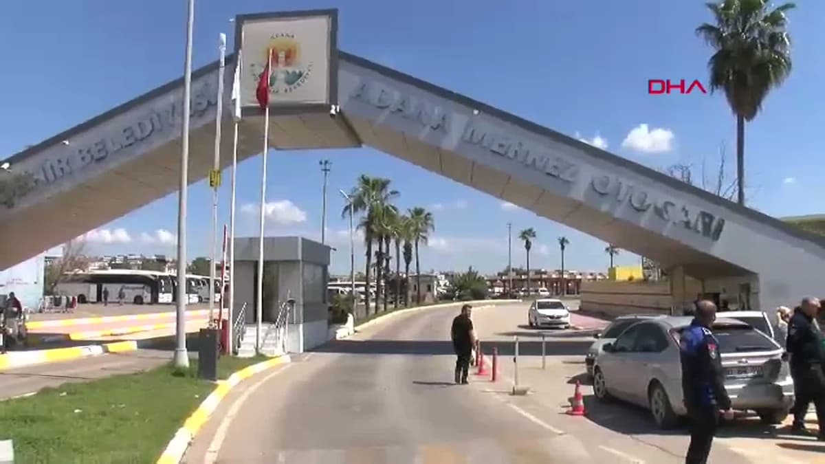 Adana Otogarı’nda Güvenlik Önlemleri Artırıldı