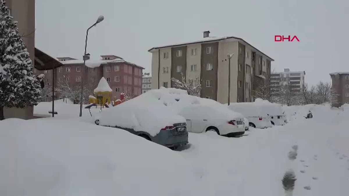 Bitlis’te Kar Yağışı Altyapıyı Olumsuz Etkiledi: 288 Köy Yolu Ulaşıma Kapandı