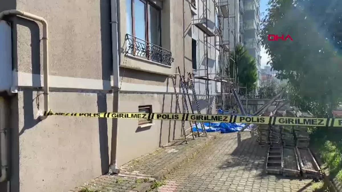 Samsun’da Boya Yaparken Halatı Kopan İşçi 3. Kattan Düştü