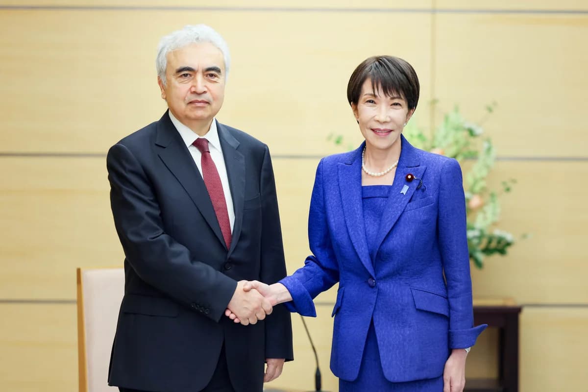Japonya Başbakanı Takaichi’nin IEA Başkanı Fatih Birol ile Enerji Güvenliği Görüşmesi