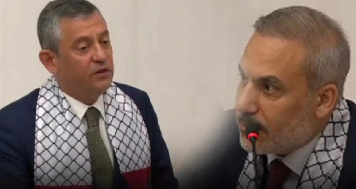 TBMM’de Sert Rüzgarlar: Özgür Özel’den Hakan Fidan’a İsrail Politikası Eleştirisi