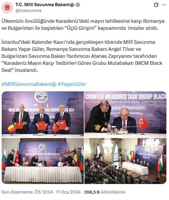 Türkiye’den Montrö Sözleşmesi’ne Kesin Destek