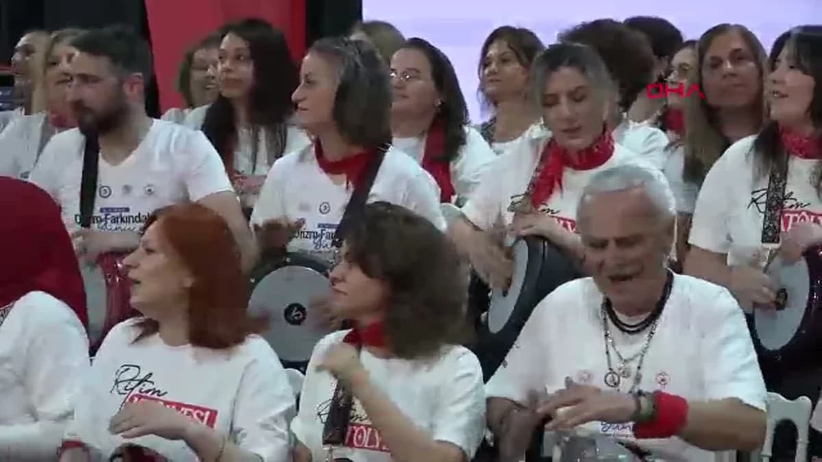 Samsun’da Otizmli Bireyler Ritim Atölyesiyle Eğlendi