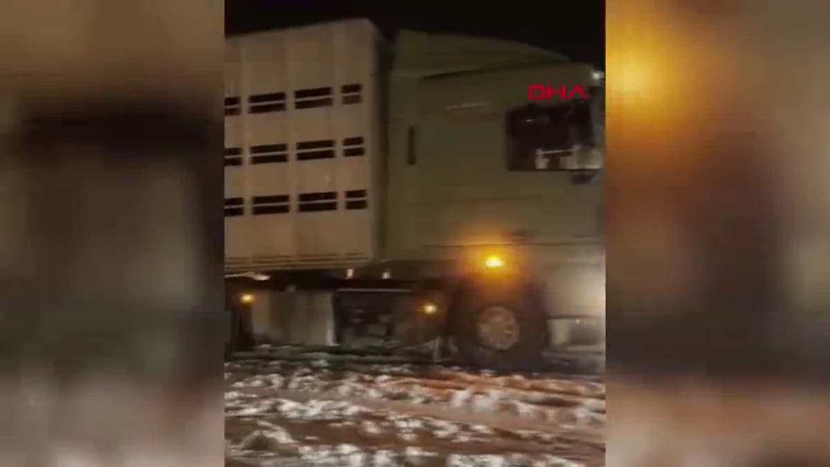 Nisan Ayında Erzurum ve Kars’ta Kar Yağışı: 73 Kırsal Mahalle Yolu Kapandı