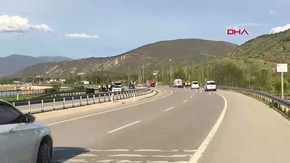 Tokat’ta Akılalmaz Kaza: Motosiklet Sürücüsü Yolda Sürüklenerek Can Verdi