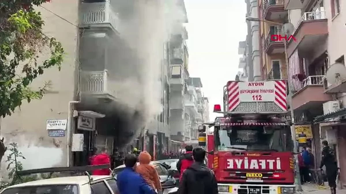 Aydın’da Batarya Patladı: Yangın Kontrol Altına Alındı
