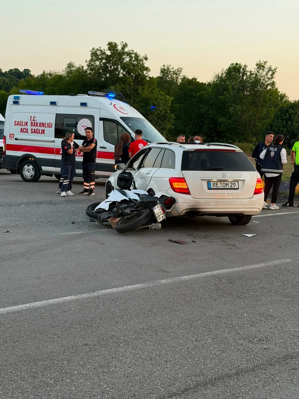 Şura Uzun Çaycuma'daki motosiklet kazasında yaşamını yitirdi