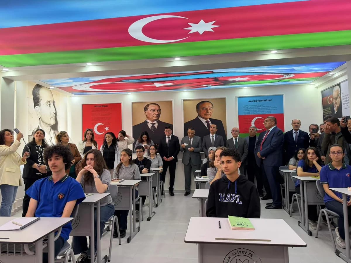 Iğdır’da ‘İki Devlet Tek Millet’ Ruhu Okul Sıralarına Taşındı
