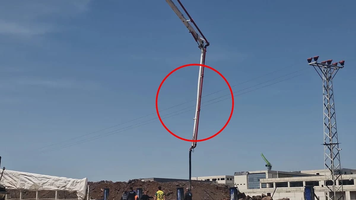 Diyarbakır’da İnşaatta Yakın Gerilim Faciası: 1 Ağır Yaralı