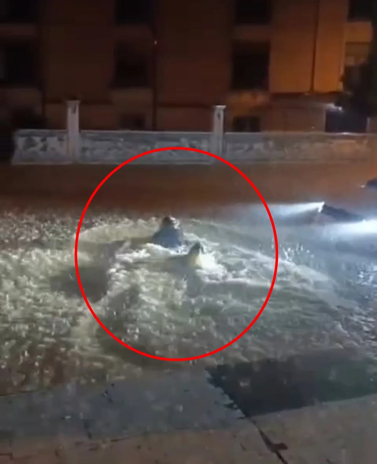 Midyat’ta Sağanak Yağış Sonrası Sokaklar Göle Döndü