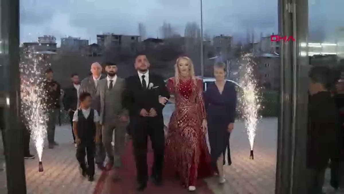 Van’da İskoç Gelin Evlendi