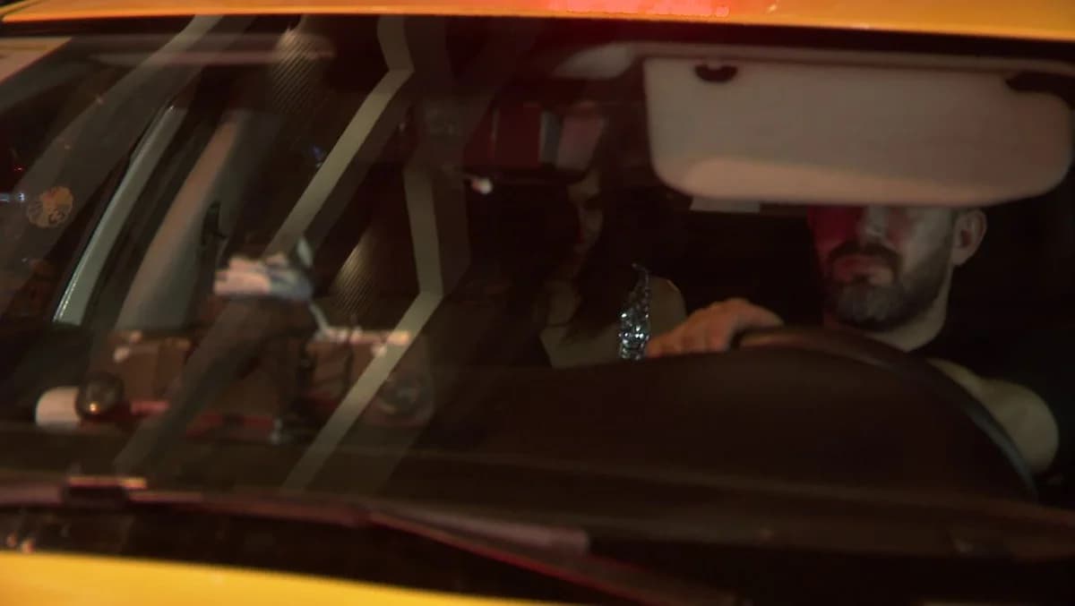 Nesrin Cavadzade’nin Bebek’te Yakalanma Telaşı Kameralara Yansıdı