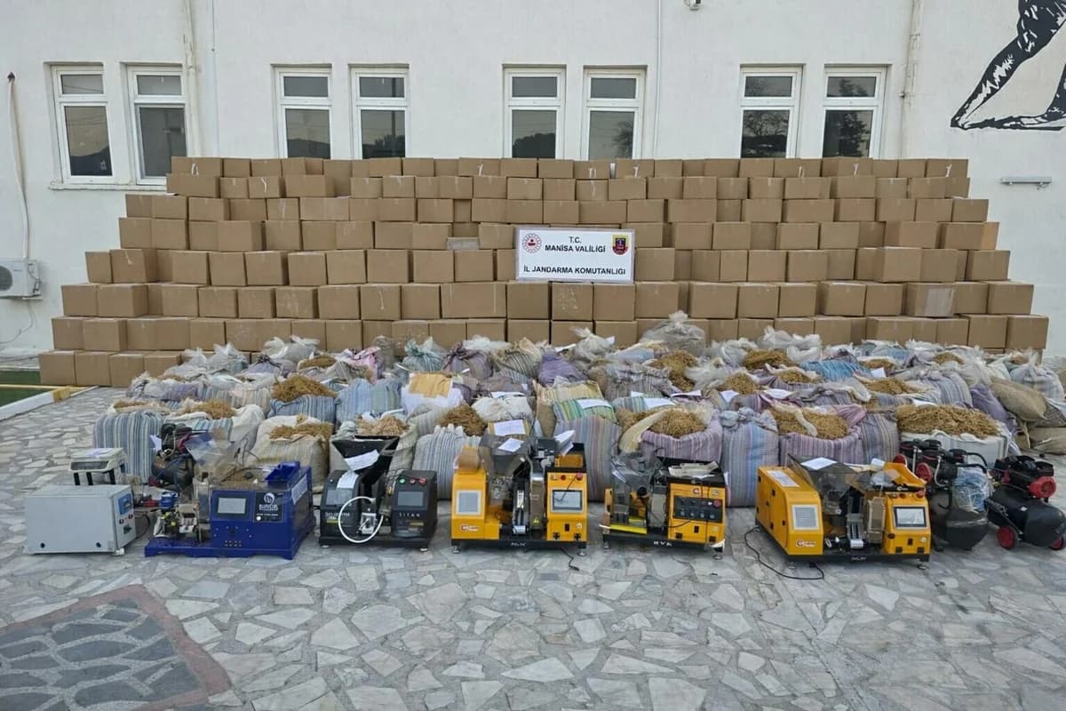 Manisa’da Kaçak Tütün Operasyonunda 5 Kişi Tutuklandı