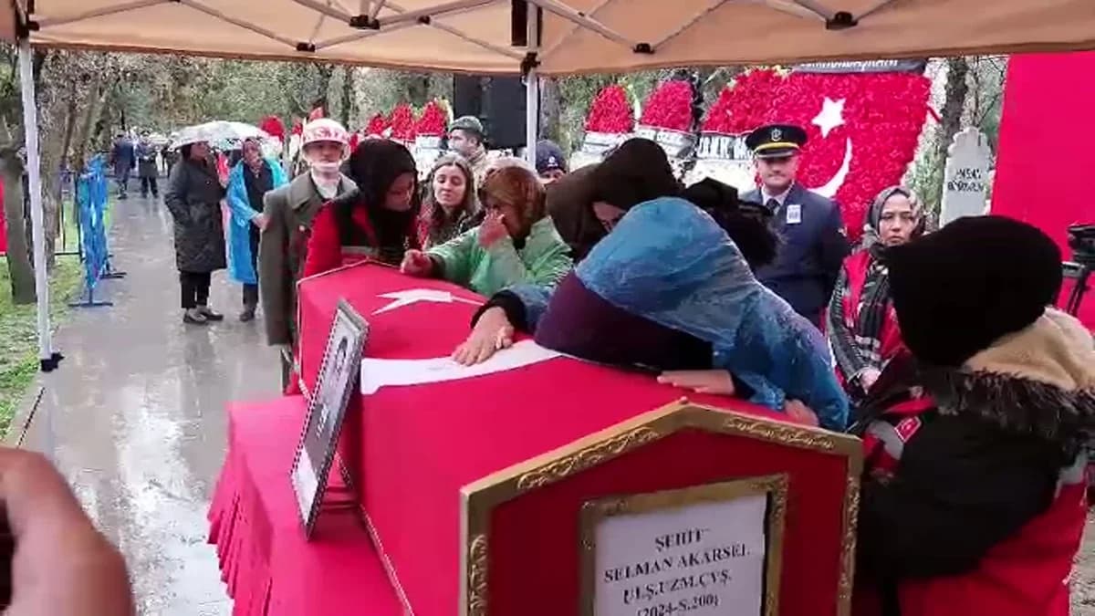 Konya’da Kaza Şehidi Uzman Çavuş Selman Akarsel Son Yolculuğuna Uğurlandı