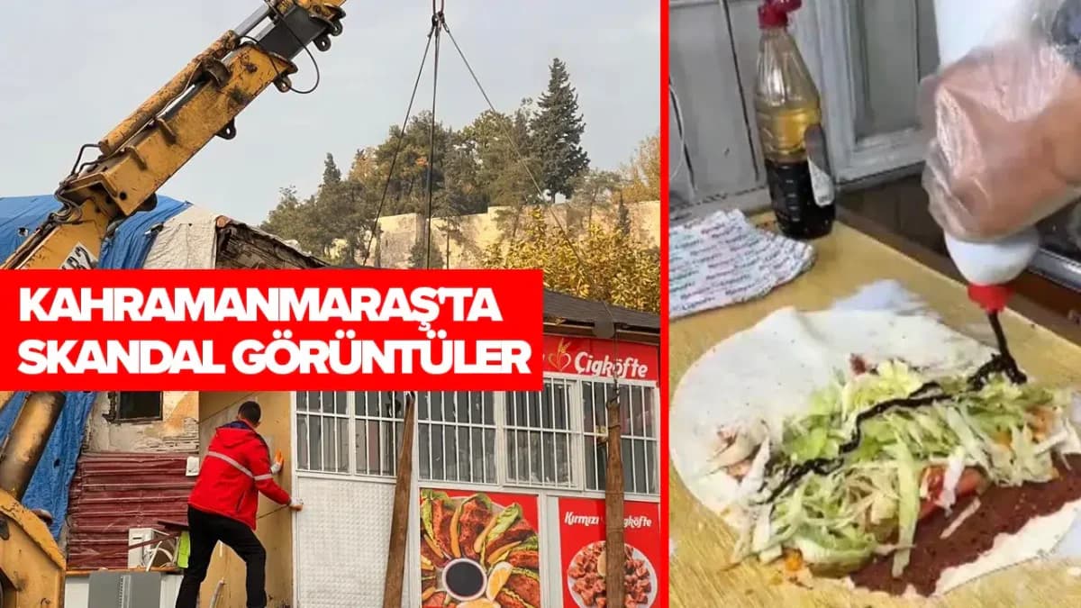 Deterjan kabında sos kullanan işletme kapatıldı