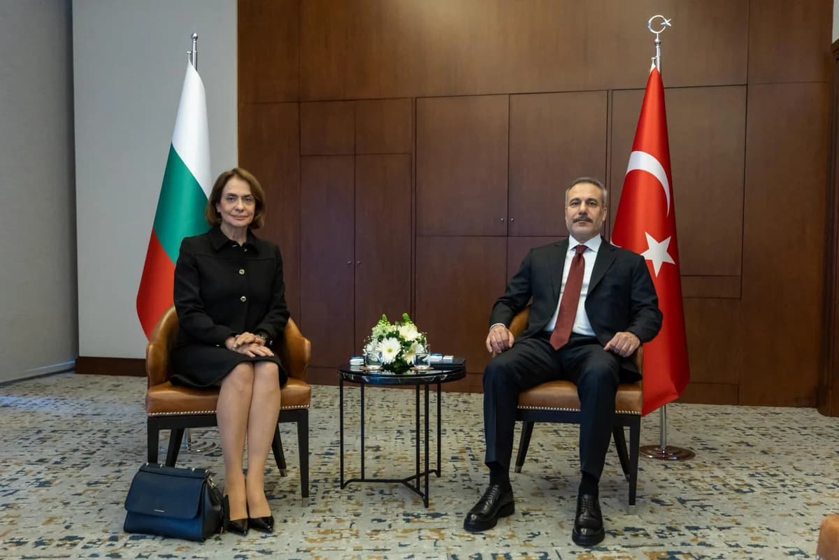 Hakan Fidan ve Nadezhda Neynski İstanbul’da Buluştu
