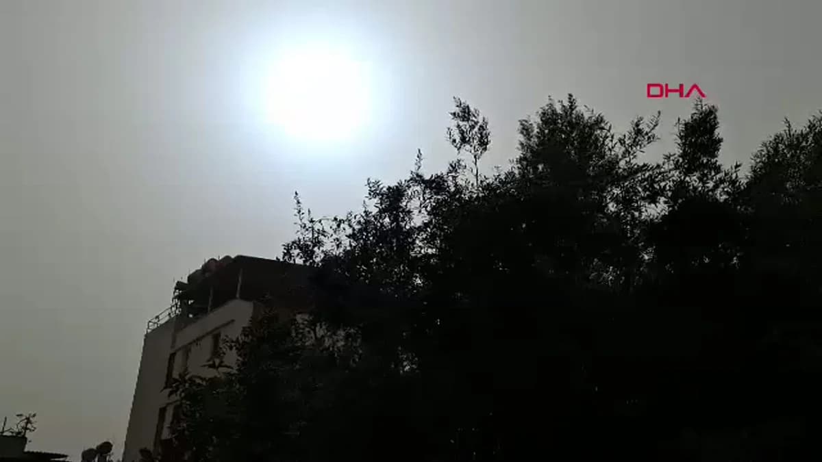 Doğu Akdeniz’de Çöl Tozu Hayatı Olumsuz Etkiliyor