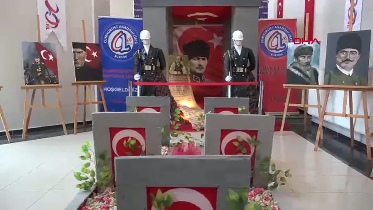 Atık Malzemelerle Şehitlik Anıtı: Burdur’dan Anlam Dolu Bir Proje
