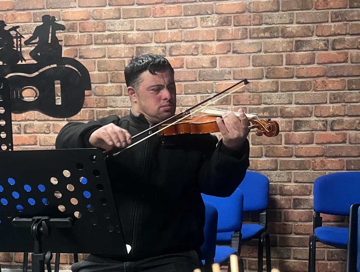 Down Sendromlu Kadir Yavuz’un Müzik Tutkusu