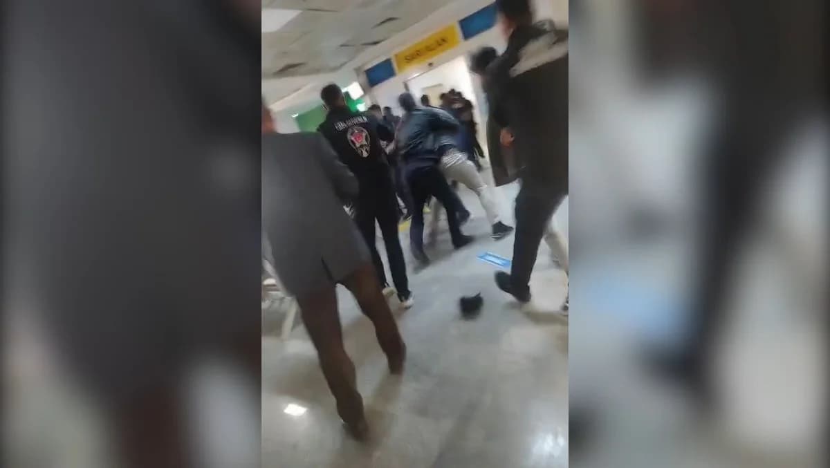 Şanlıurfa’da Hastanede Gerilim: Kavga Kameralara Yansıdı