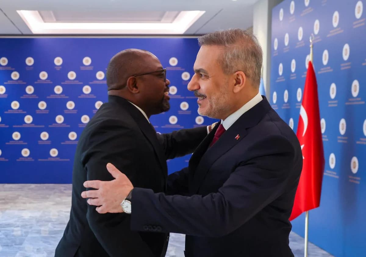 Bakan Fidan, Botsvana’nın Uluslararası İlişkiler Bakanı ile Görüştü