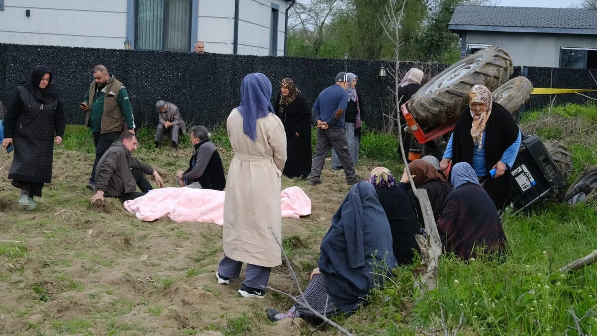 Traktör Devrildi: 65 Yaşındaki Nizami Can Hayatını Kaybetti