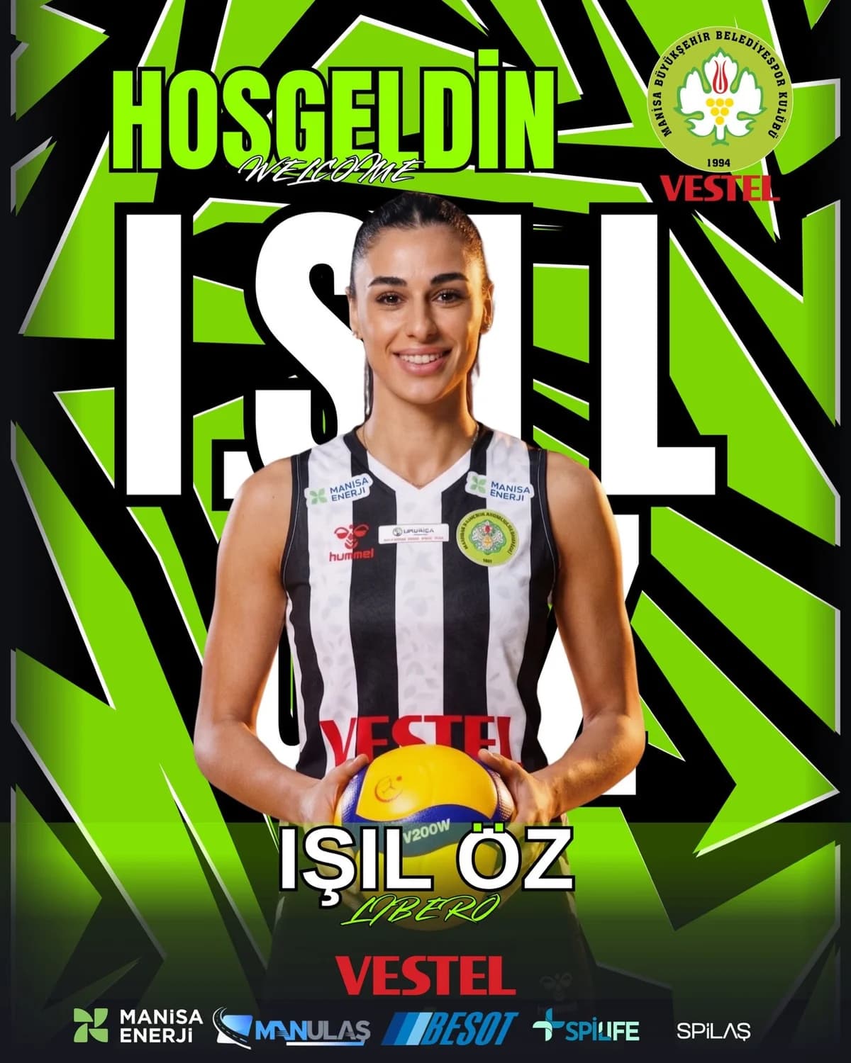 Vestel Manisa BBSK’dan Bomba Transfer: Libero Işıl Öz Katalanlara Katıldı!