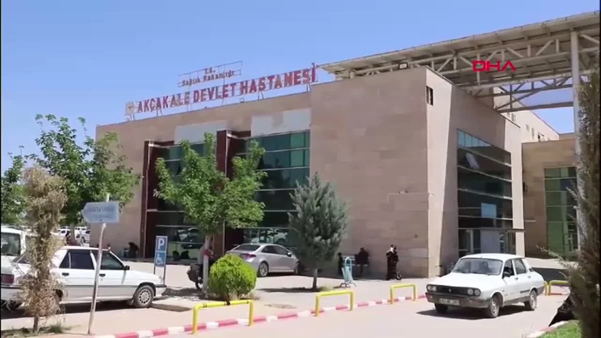 Şanlıurfa Hastanesinde Kavga Anları Kamerada