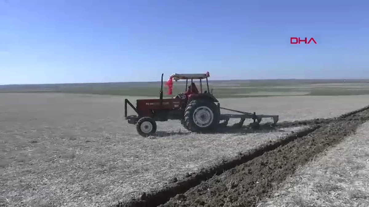Aksaraylı Çiftçiden Anlam Dolu Bir Mesaj: ‘Korkma’