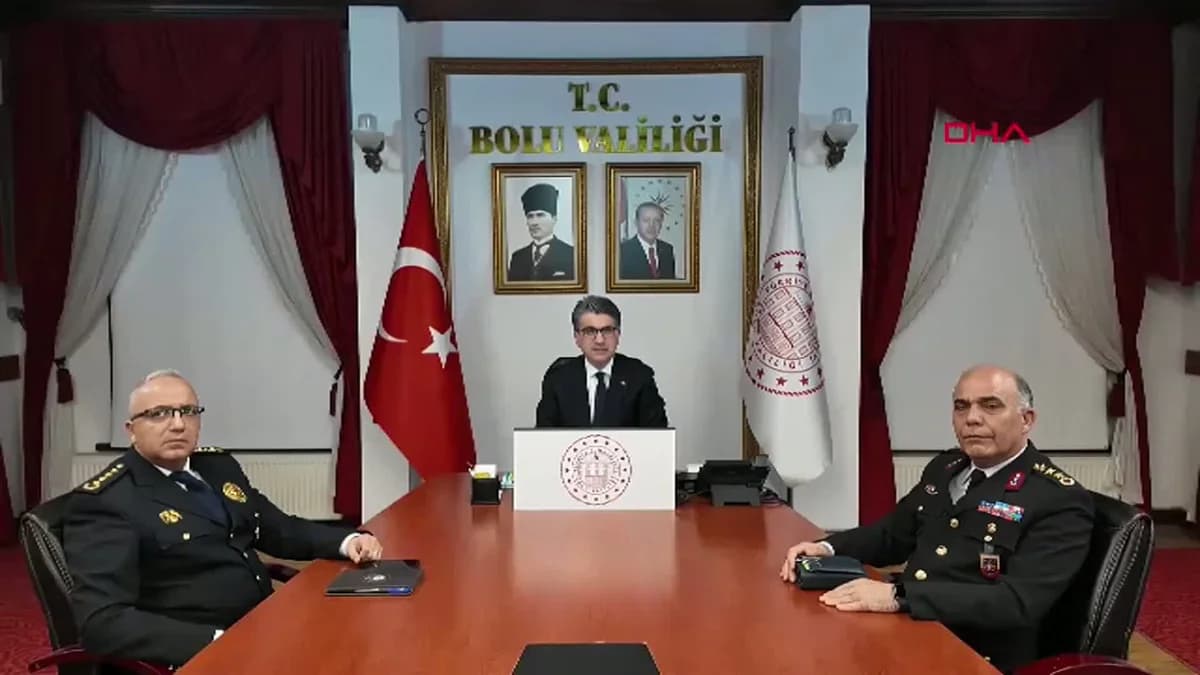 Bolu Valisi Aydın’dan Bayram Güvenliği Açıklaması: 1363 Personel Görevde