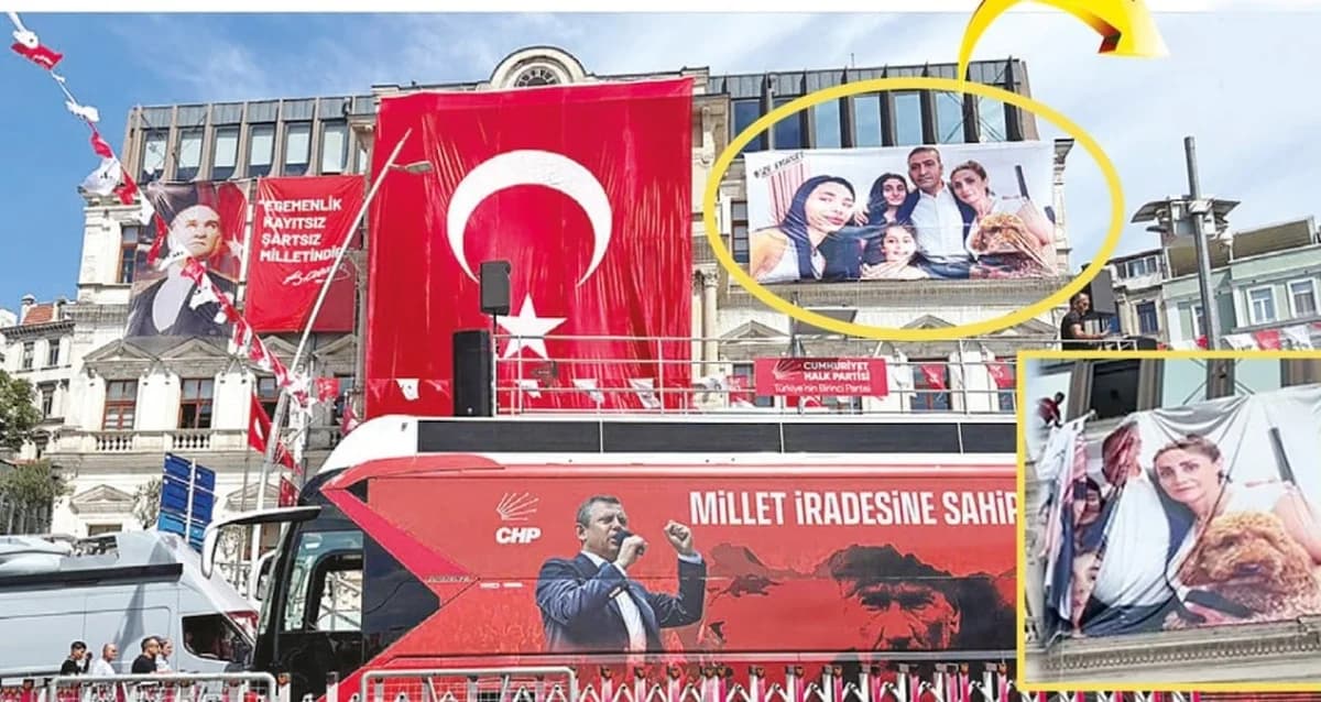 Beyoğlu’nda Gergin Anlar: Polis, İnan Güney’in Aile Fotoğrafını Kaldırttı