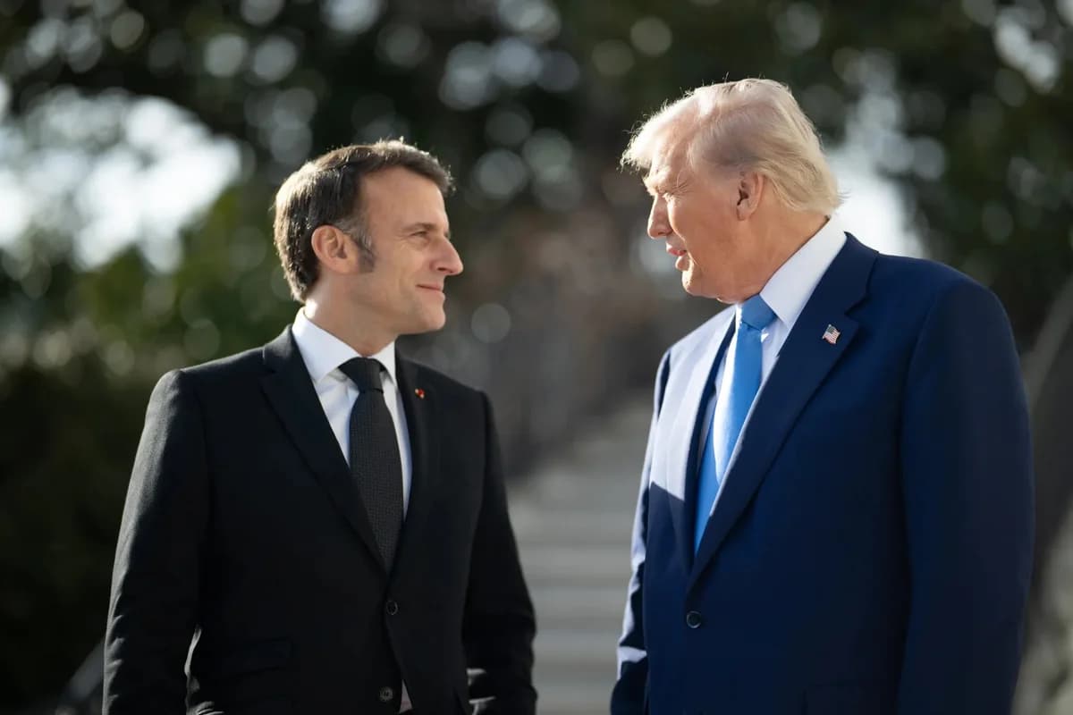 Macron ve Trump’tan Kritik Telefon Görüşmesi