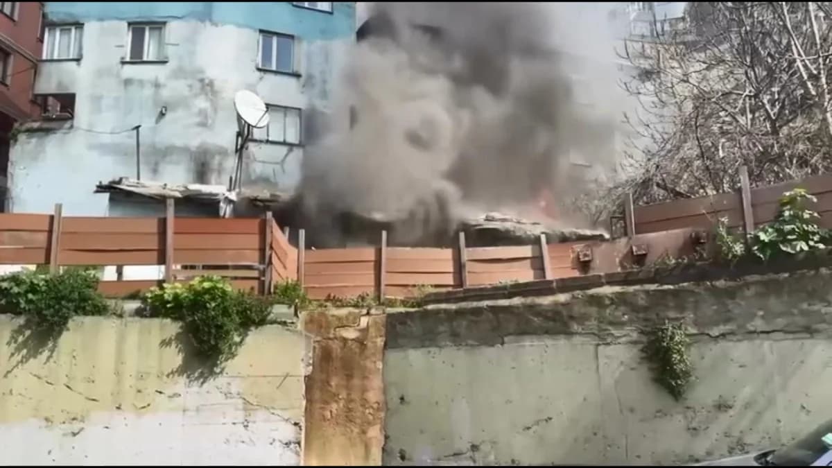 Kağıthane’de Yangın Felaketi: Kadın Eşya Kaybı Nedeniyle Gözyaşlarına Boğuldu