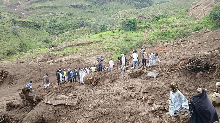 Sudan’da Meydana Gelen Heyelan Felaketinde Yüzlerce Kayıp