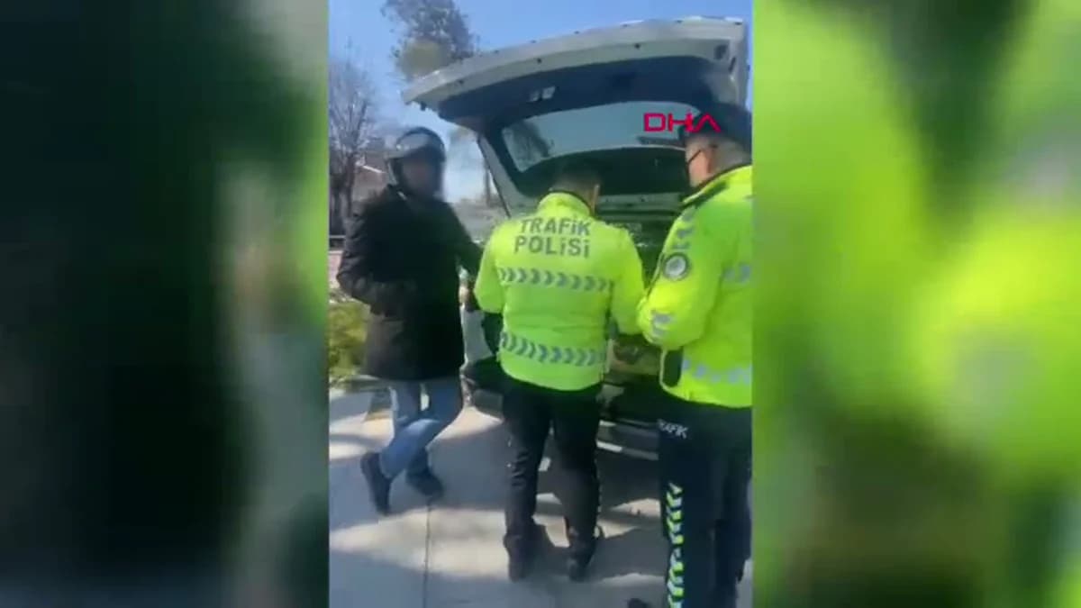 Düzce’de Alkollü Motosiklet Sürücüsüne Rekor Ceza