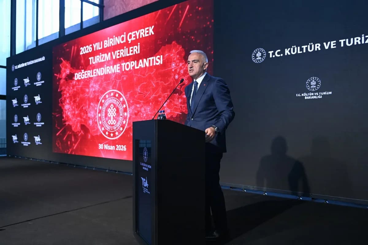 Bakan Ersoy’dan Turizmde Rekor Veriler: İlk Çeyrekte Gelir ve Ziyaretçi Sayısında Yükseliş