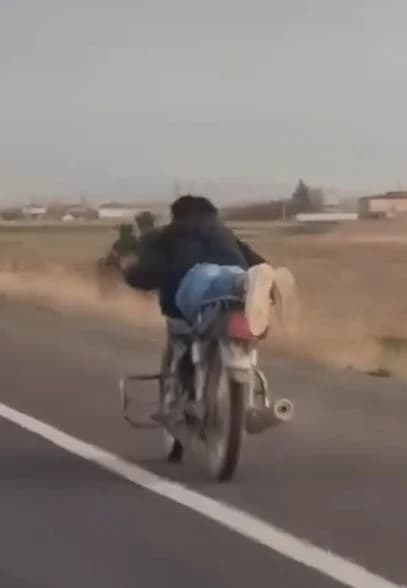 Motosikletini Yüzüstü Kullanarak Ceza Alan Sürücüye 88 Bin TL İdari Para Cezası