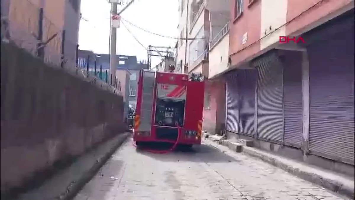Diyarbakır’da Ev Yangını: 1 Kişi Dumandan Etkilendi