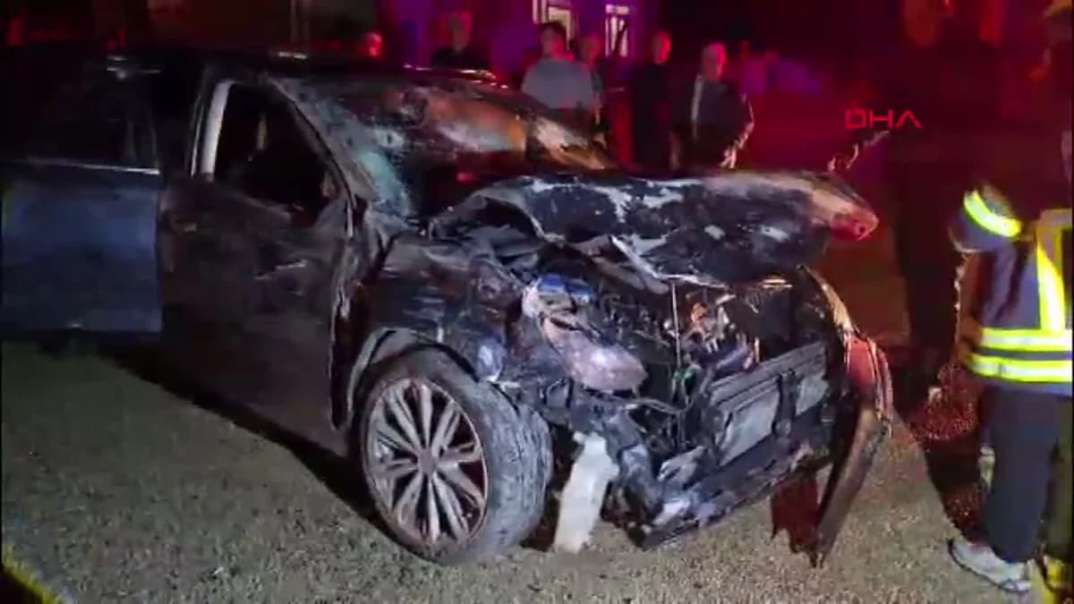Adana’da Otomobil Takla Attı: Bir Yaralı