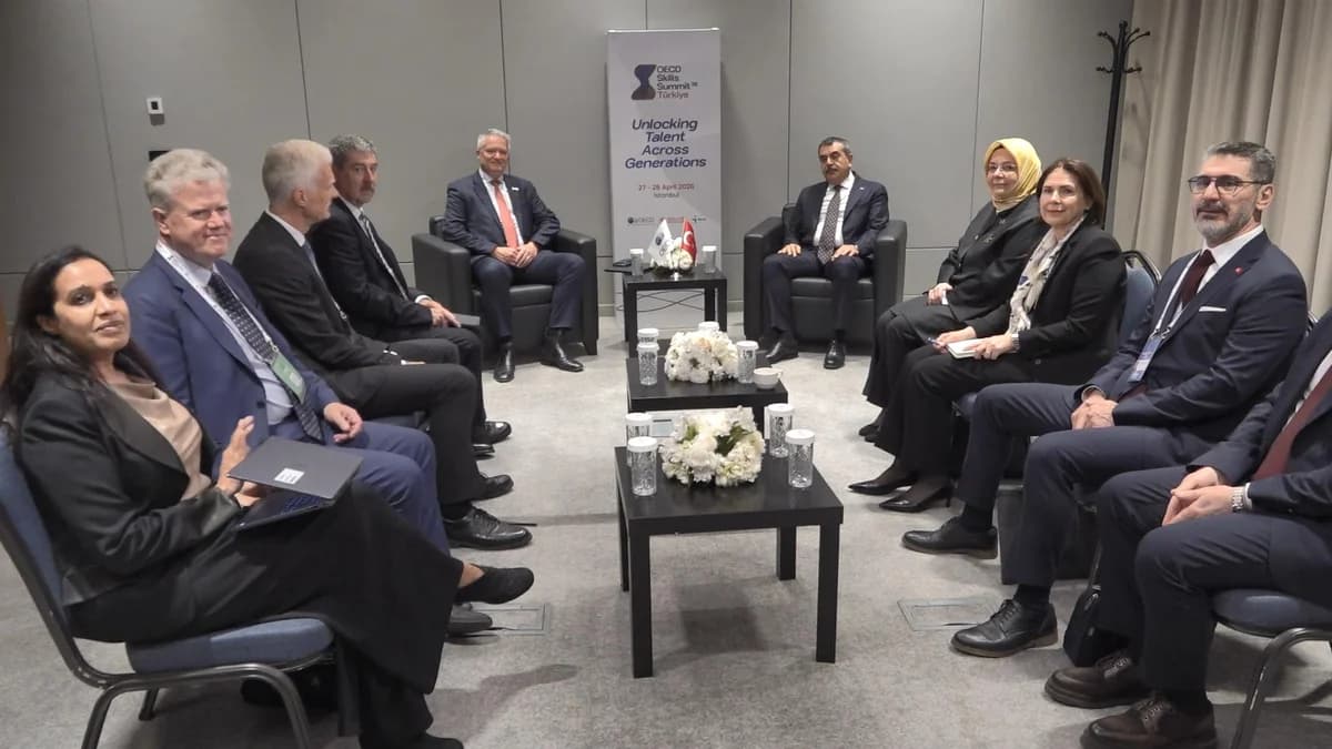Milli Eğitim Bakanı Tekin ve OECD Genel Sekreteri Cormann’dan Eğitimde Yeni Adımlar