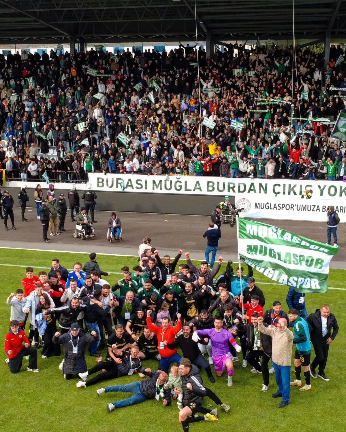 Muğlaspor’un Tarihi Yolculuğu Bursa’da Taçlanacak: 1. Lig Heyecanı Finalde!