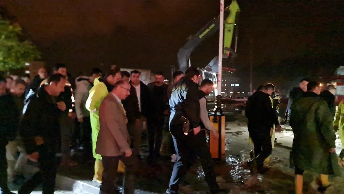 Osmaniye’de Sağanak Yağış Sel Felaketine Neden Oldu