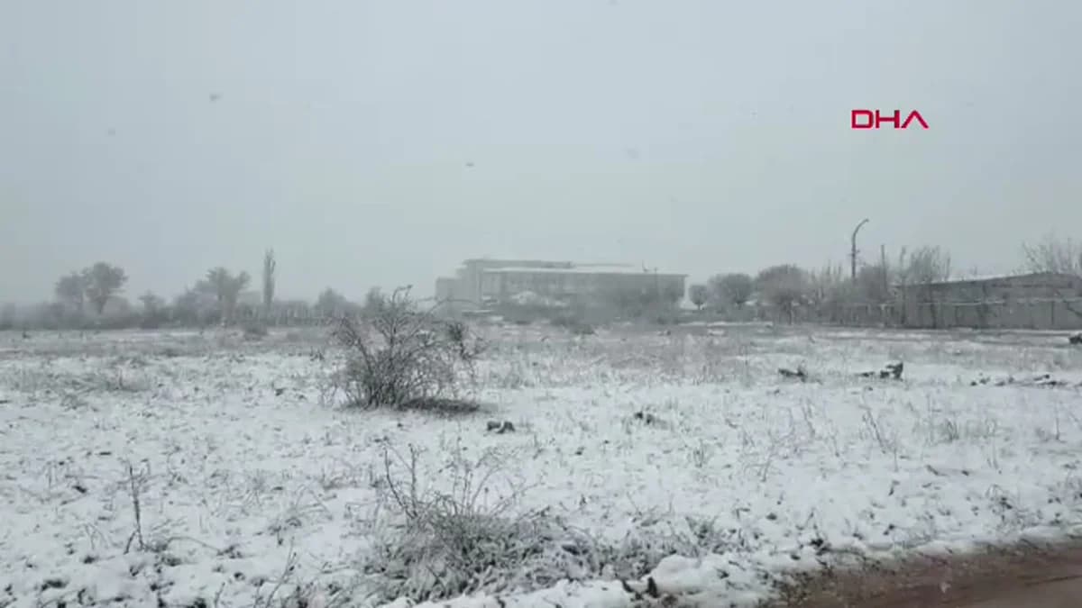 Malatya’da Kar Yağışı Etkisini Gösterdi