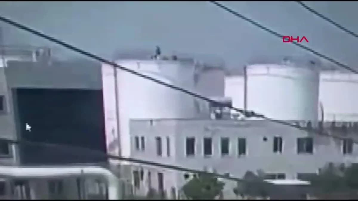 Mersin’deki Biyodizel Tesisi Yangını Can Aldı: İşçi Yüksekten Düşerek Hayatını Kaybetti